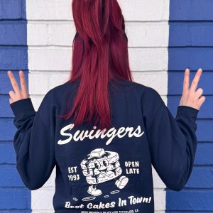 swingers best cakes sweatshirt back